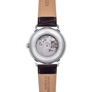 ORIENT RA-AK0804Y Bambino Sun and Moon Classic 41.5mm Leather Strap Men's Watch